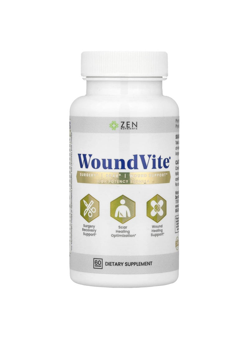 WoundVite®, 60 Capsules